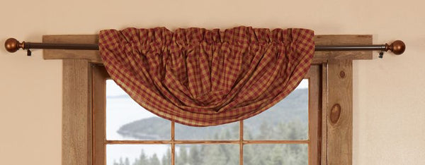 How Do You Hang a Balloon Valance On a Rod??