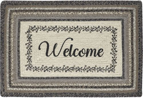 Floral Vine Welcome Rugs