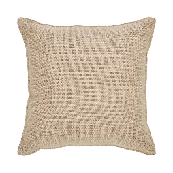 Burlap throw hot sale pillows