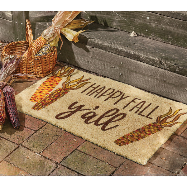 Farmhouse Leaves Doormat - Allysons Place