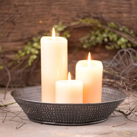 13-Inch Round Tray in Smokey Black