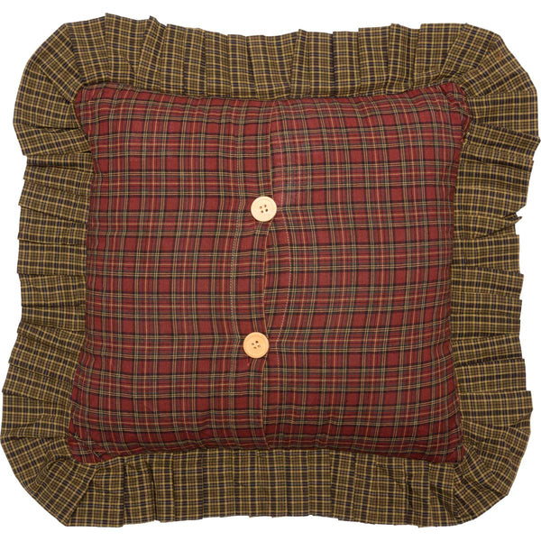 Tea Cabin Patch Pillow - 12x12