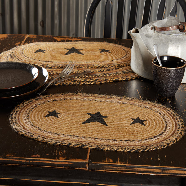 Kettle Grove Braided Stencil Star Table Collection