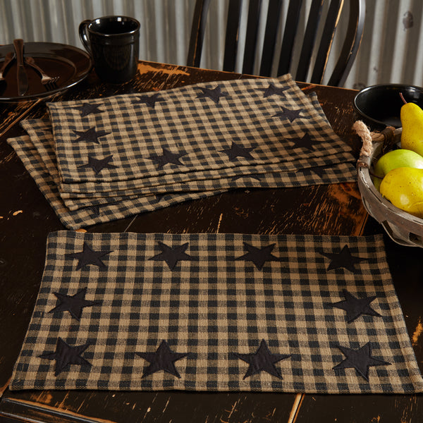 Black Star Woven Table Collection