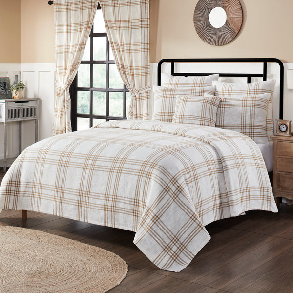 Wheat Plaid Bedding Collection