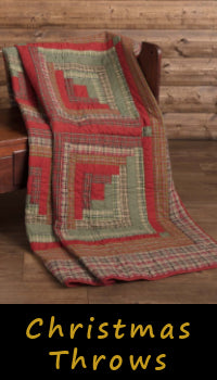 Christmas Throws, Woven, Quilted, Holiday
