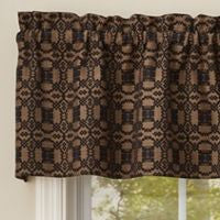 Campbell Black Woven Window Treatments