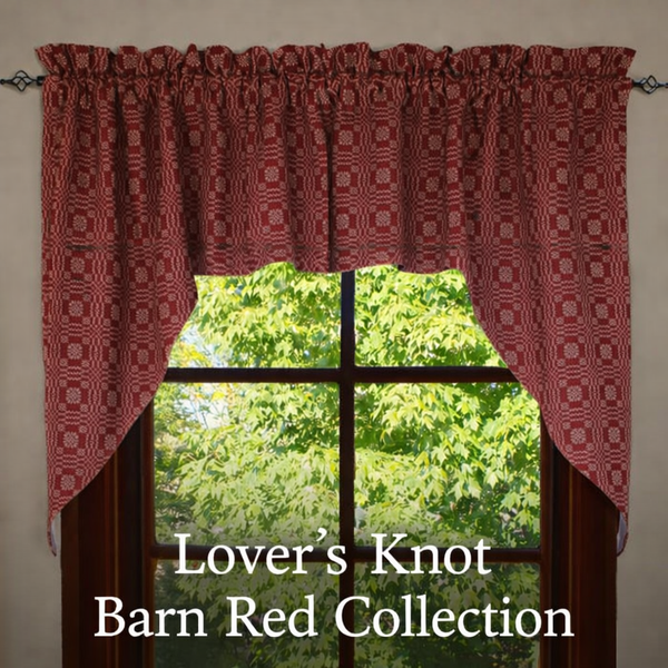 Lover’s Knot Barn Red Collection | Country Decor