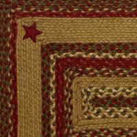 Cinnamon Star Braided Rugs