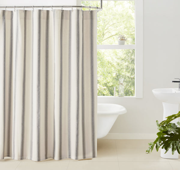Grace Stripe Shower Curtain
