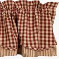 Heritage House Barn Red Window Treatments