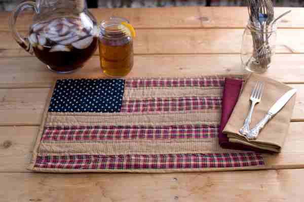Patriotic Patch Table Collection