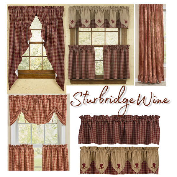 Sturbridge Wine Window Treatments