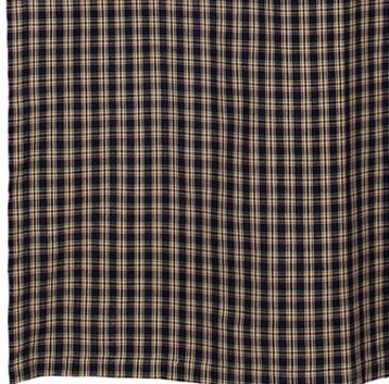 Cambridge Navy Shower Curtain features navy and tan plaid cotton fabric. Primitive Country Farmhouse Bath Bathroom Home Decor. Primitive Country Farmhouse Bath Bathroom Home Decor.