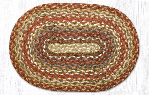 MS-300 Honey/Vanilla/Ginger Oval Swatch 10"x15"