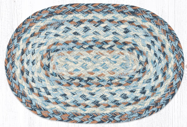 MS-9-119 Denim Oval Swatch 10"x15"