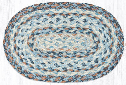 MS-9-119 Denim Oval Swatch 10"x15"