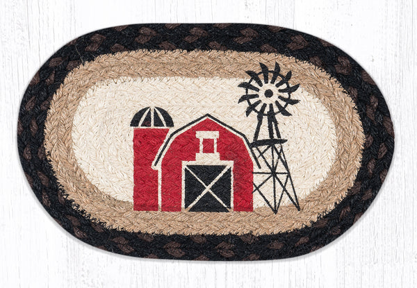 OMSP-313 Windmill Printed Oval Swatch 7.5"x11"