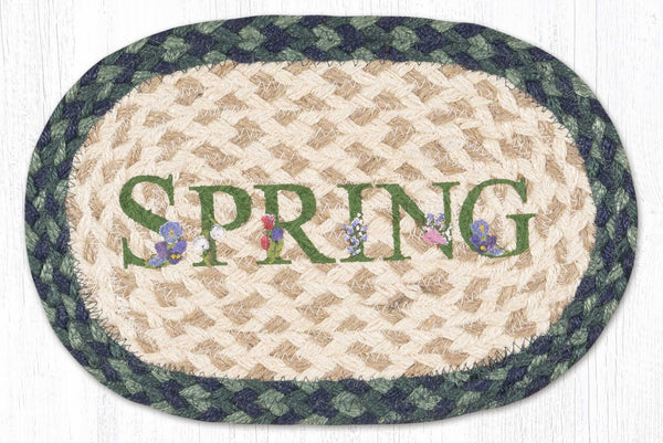 OMSP-359 Spring Printed Oval Swatch 7.5"x11"