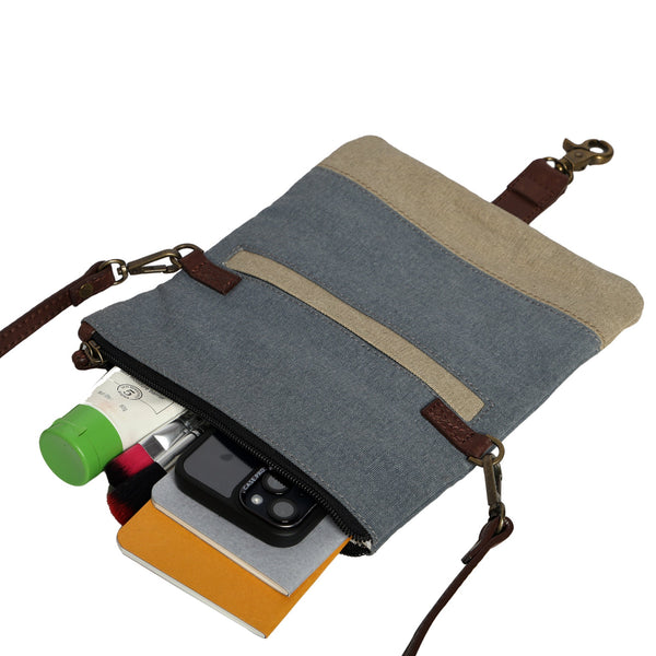 Finley Dusty Blue Crossbody