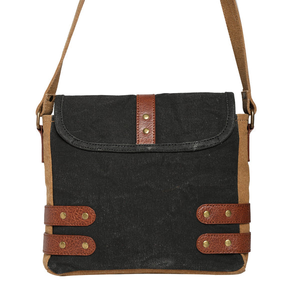 Buckled-up Brown Sugar Crossbody