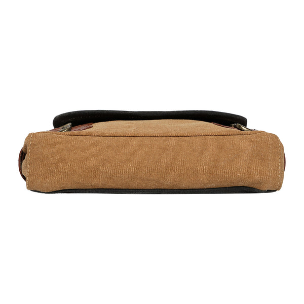 Buckled-up Brown Sugar Crossbody