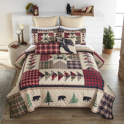Forest Point Quilted Bedding Collection
