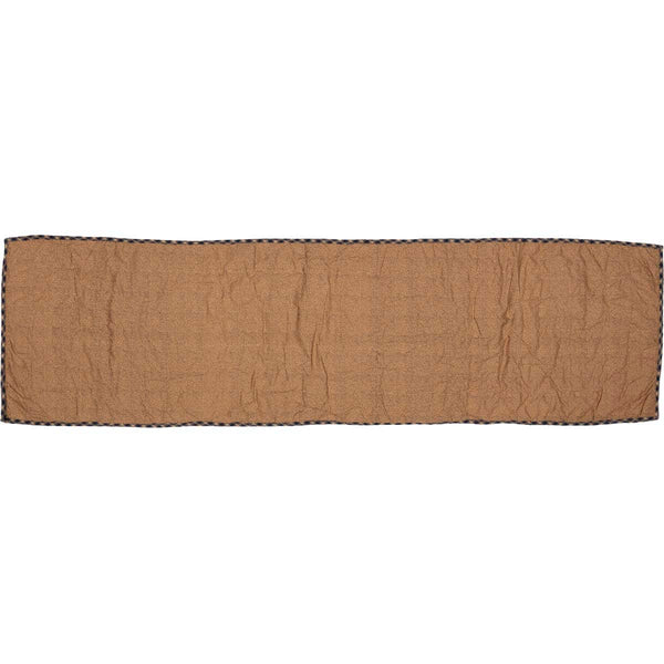 Millsboro Runner Log Cabin Block Quilted 13x48