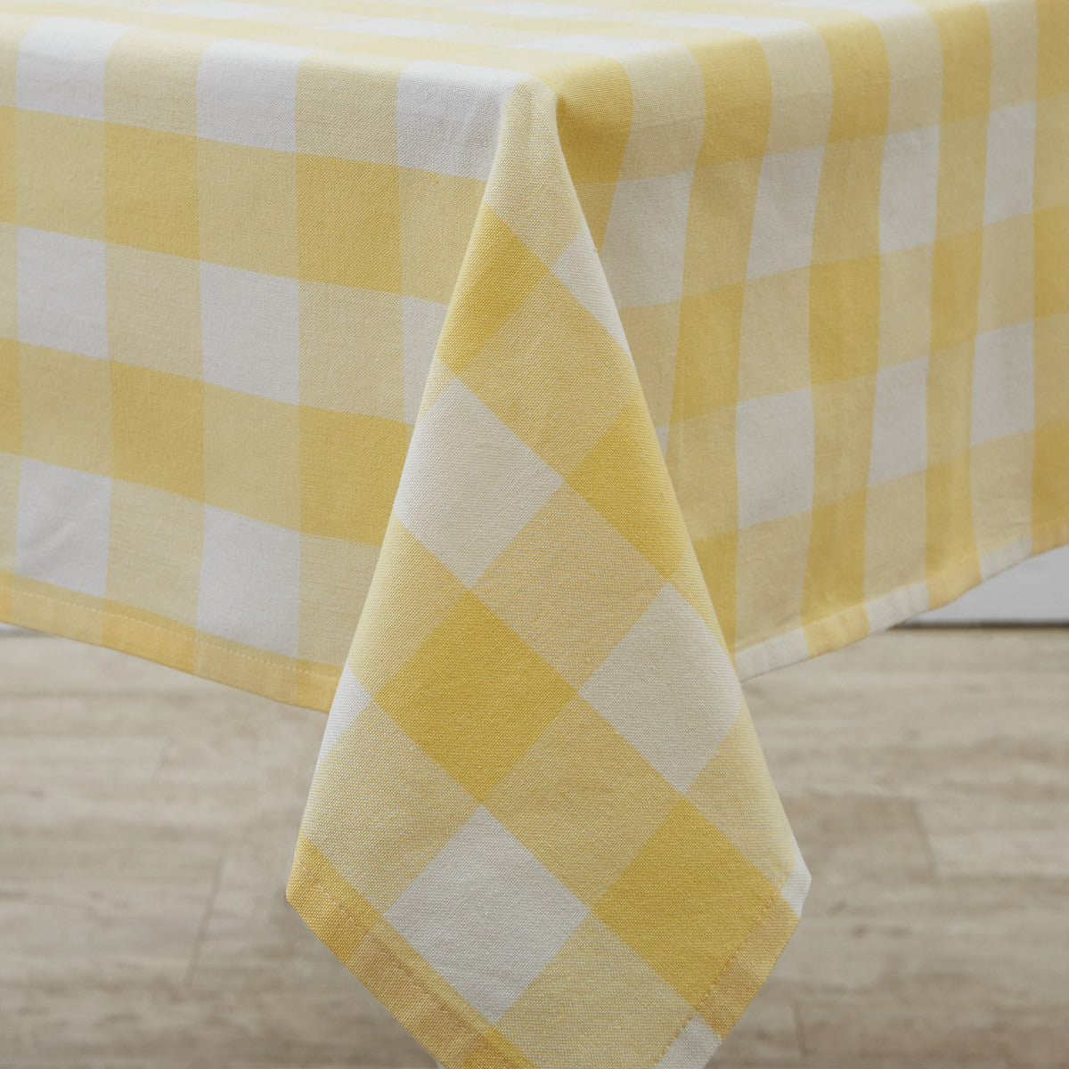 Wicklow Check Dishtowel Set - Yellow