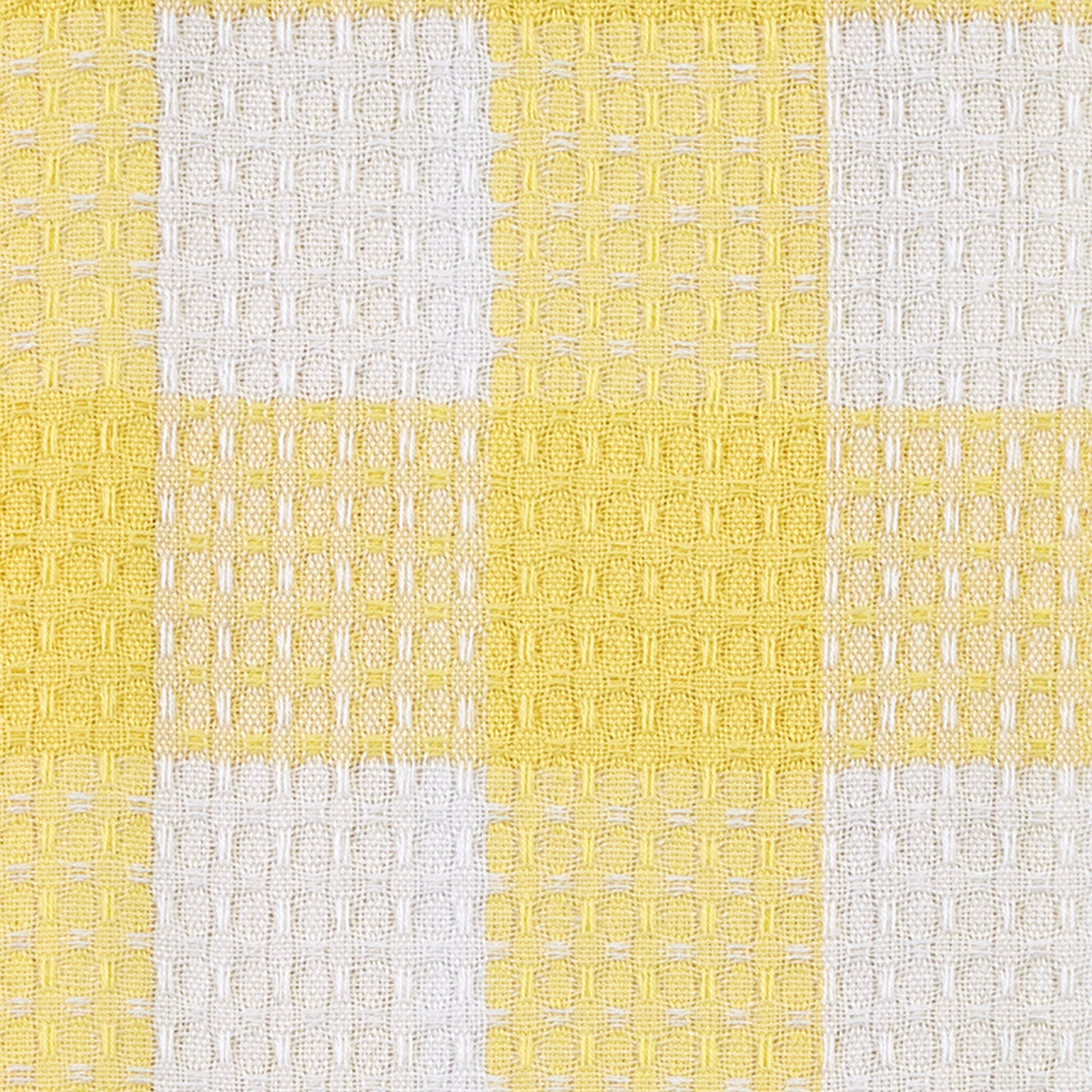 Wicklow Check Dishtowel Set - Yellow