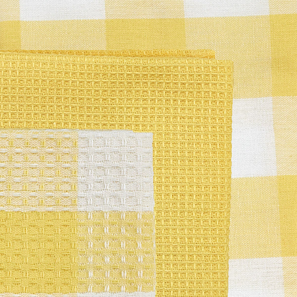 Wicklow Dishtowel Set - Yellow