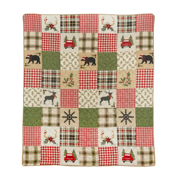 Your Lifestyle Holly Forest Cotton Quilt Collection