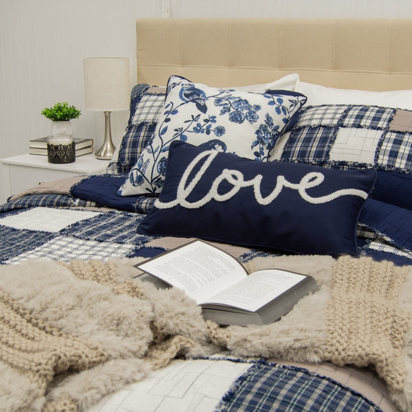 Checkerboard Indigo Collection