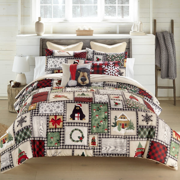 Winter Cottage Comforter Set