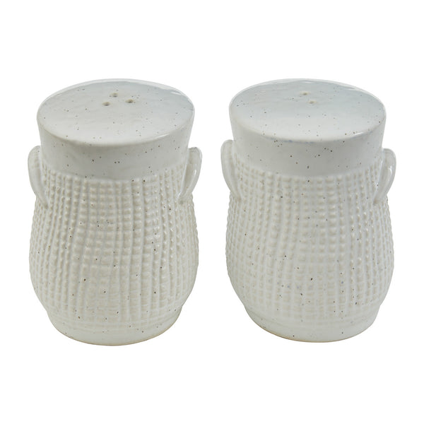 Potter'S Stone Salt And Pepper Set