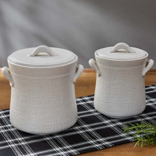 Potter'S Stone Canister - Large