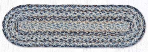C-9-119 Denim Oval Stair Tread 27"x8.25"