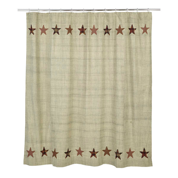 Abilene Star Shower Curtain 72x72