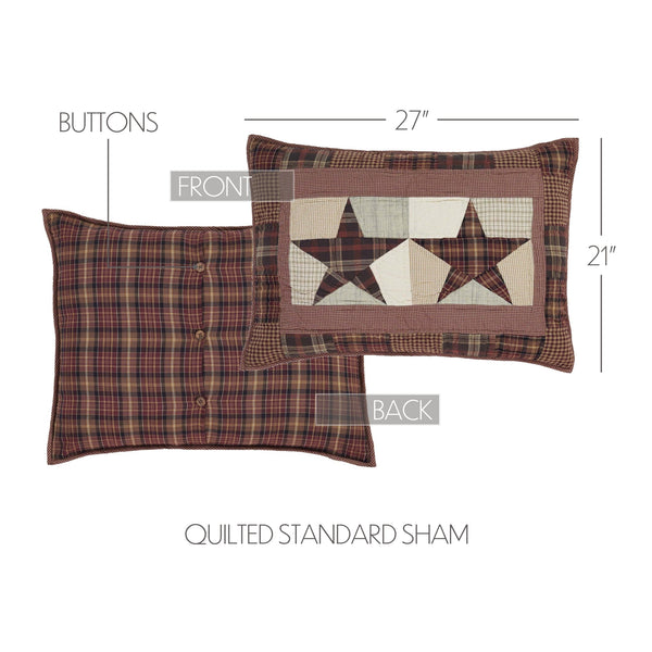 Abilene Star Standard Sham 21x27