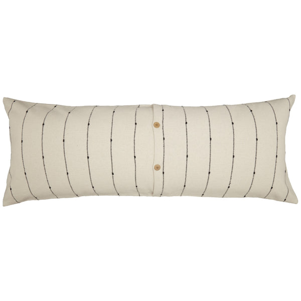 Farmcloth Stripe Body Pillow Cover 54Lx20W