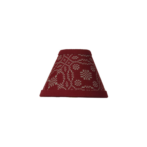 Lover's Knot Barn Red 6" shade