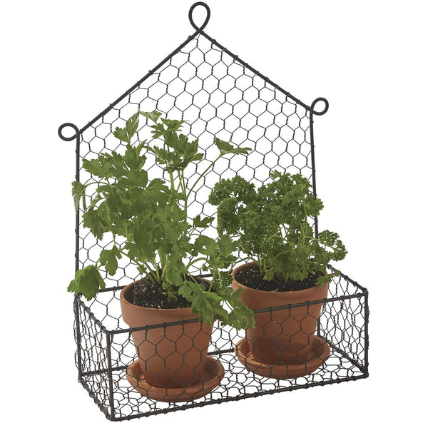 Chicken Wire Wall Caddy
