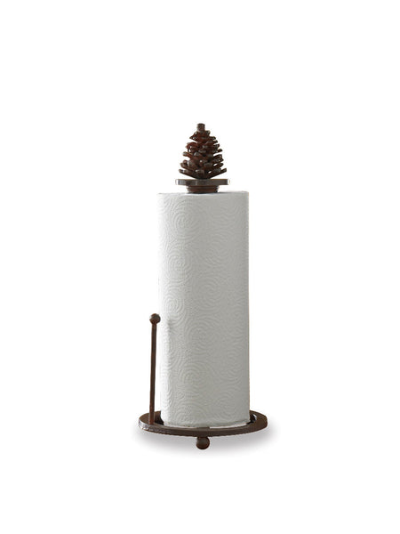 Pinecone Paper Towel Holder