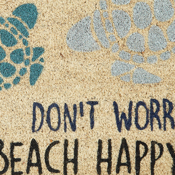 Don't Worry Beach Happy Doormat