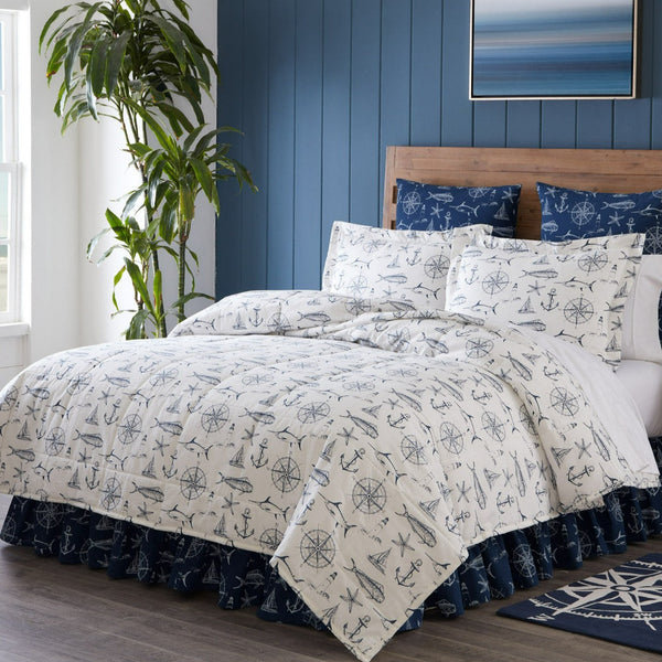 Captain Quarters King Bedspread