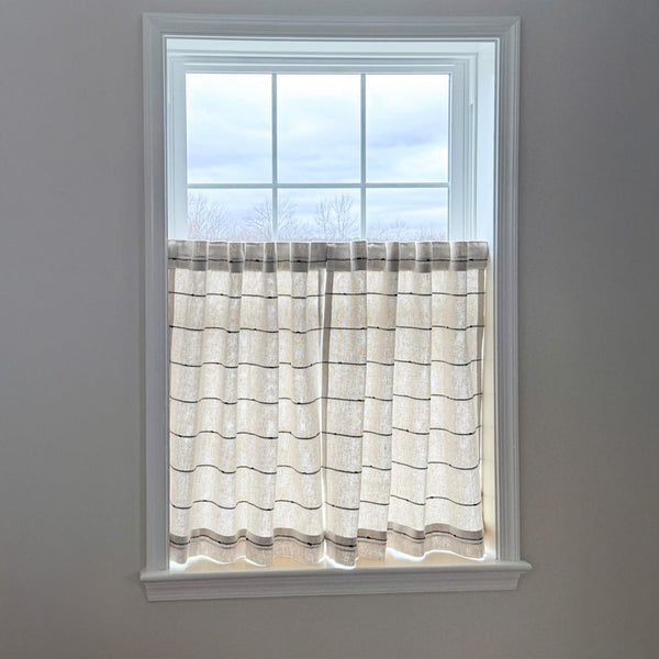 Farmcloth Stripe Tier Set of 2 24Lx36W