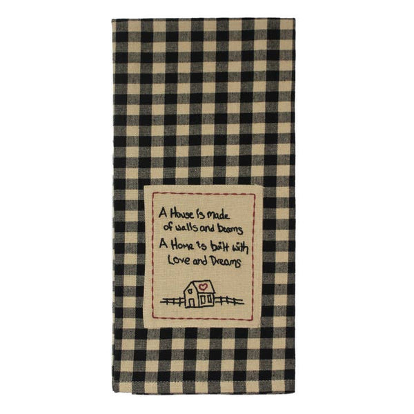 Home Love Built Towel (set of 2)