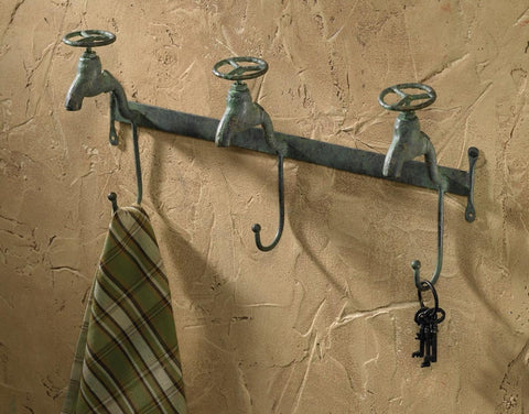 Water Faucet Triple Hook