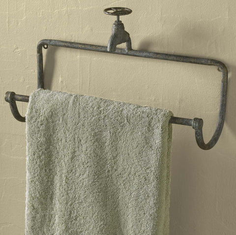 Water Faucet Towel Bar