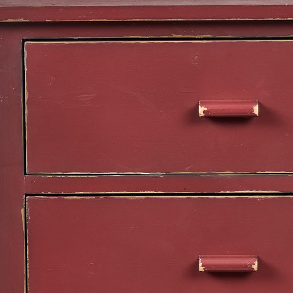 Cupboard - Aged Red